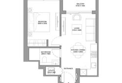 1 bedroom apartment